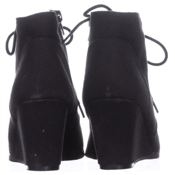 American Rag Baylie Lace-Up Wedge Booties - Picture 4 of 5